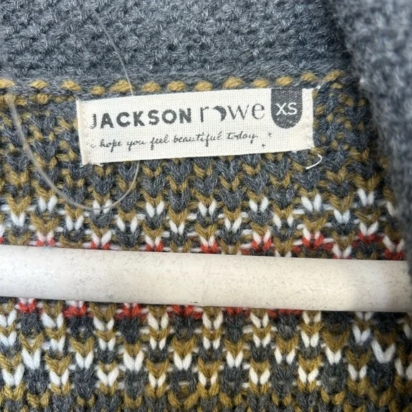 Jackson Rowe Multicolor Patterned Cardigan - Picture 5 of 7